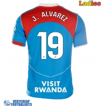 Atletico Madrid Julian Alvarez #19 Replica Third Shirt Ladies 2025-26 Short Sleeve